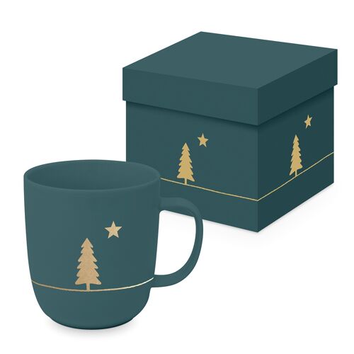 Pure Gold Tree forest Matte Mug GB