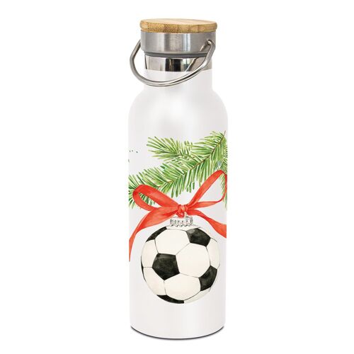 Football Ornament Steel Bottle 0,50