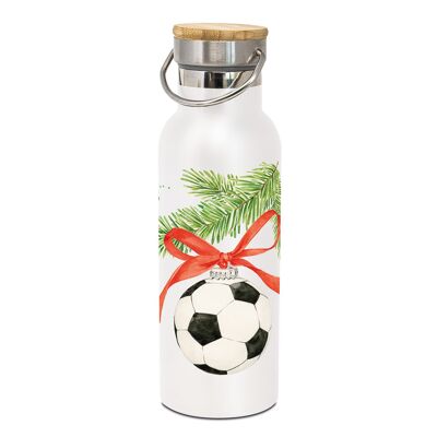 Football Ornament Steel Bottle 0.50