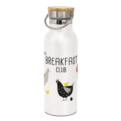 Desayuno Club Botella Acero 0.50