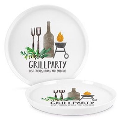 Grill & Beer Trend Plate 27