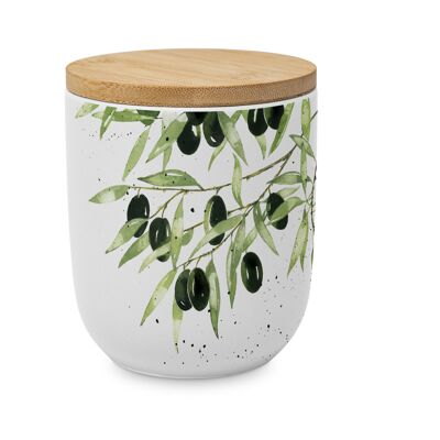 Olive's Matte Storage Jar