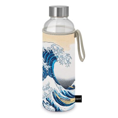 Bottiglia e custodia The Great Wave 5