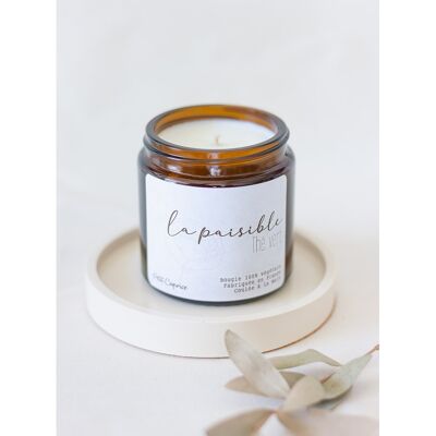 Green tea candle - Small - The peaceful