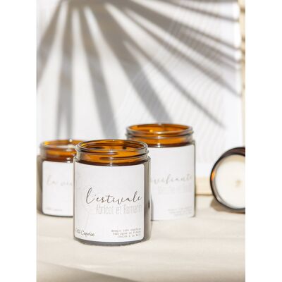 Apricot & Rosemary Candle - Small - L'Estivale