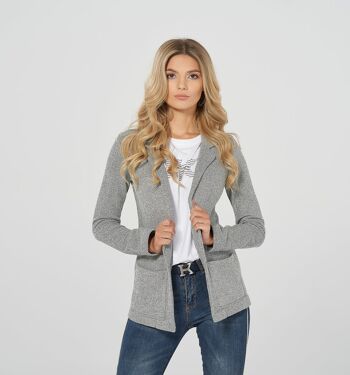 Blazer cintré en sweat structuré - 36 1