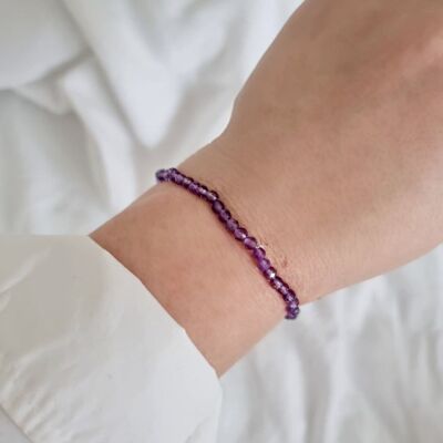 Pulsera pequeña de amatista