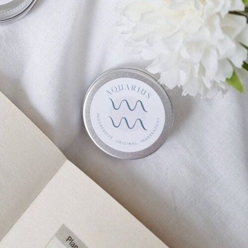 Aquarius - Natural Zodiac Lip Balm