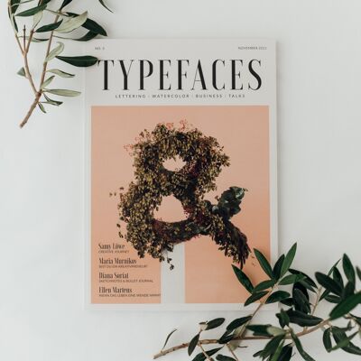 Revista creativa TYPEFACES no. 3