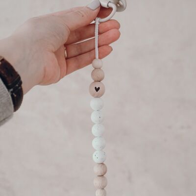 Pacifier Chain "Loved"