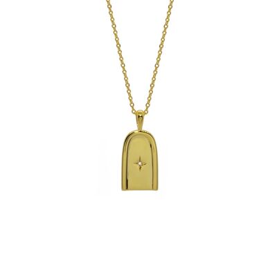 Janus's Arch 18k Gold Vermeil Necklace