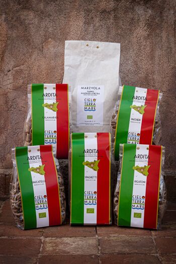 ARDITA - Pâtes de blé dur siciliennes anciennes, variété biologique de Timilia 3