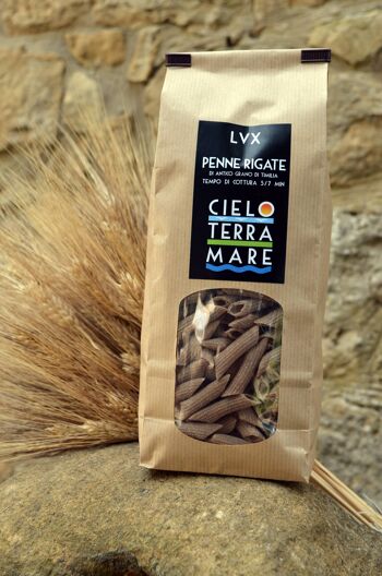 LVX - Pâtes de blé dur siciliennes anciennes, variété biologique de Timilia. 1