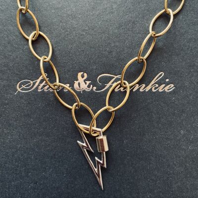 Collier Rockbolt - Tout Or