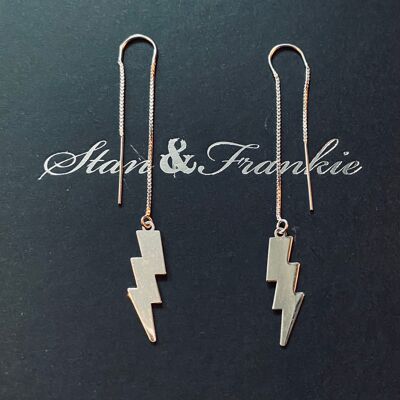 Thread Earrings - Bolts