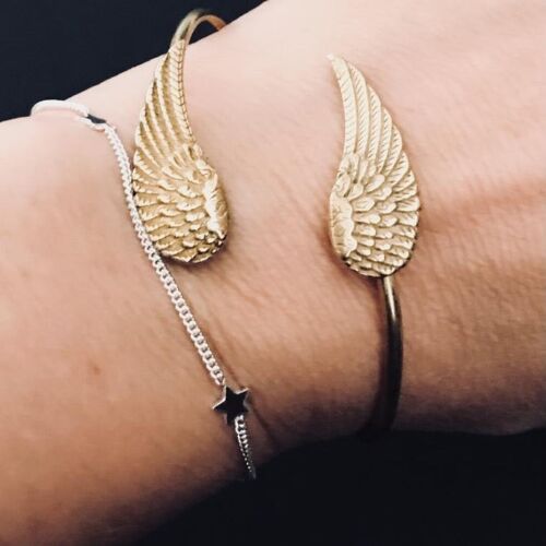 Wing Bangle - Gold