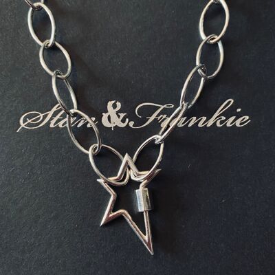 Rockstar Necklace - silver