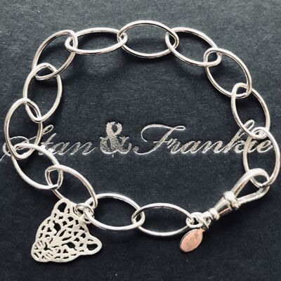 Leopard Bracelet - Silver