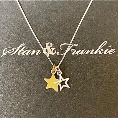 Double Star Necklace