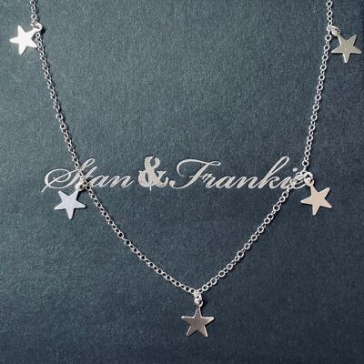 Star Necklace - Silver