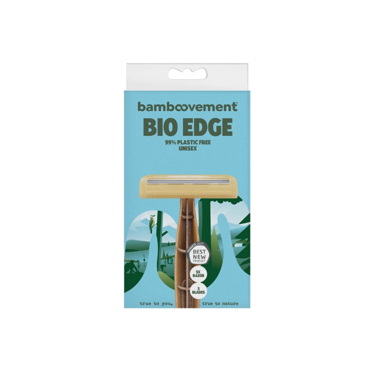 Umweltfreundliche Einwegrasierer | 99 % plastikfrei