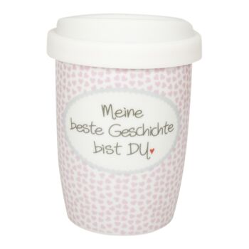 Mug Coffee to Go petit "Tu es ma meilleure histoire"