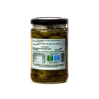 Olives vertes "Nocellara del Belice" assaisonnées - 280 g 2