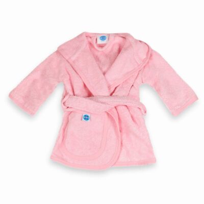 Peignoir Rose 1-2 ans