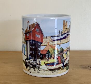 TASSE, MOTIF DE MONTAGE DE LA CÔTE DU SUFFOLK. 2