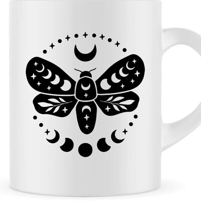 Tasse papillon | Tasse de papillon de nuit | Conception 5 | Tasse à café | Tasse à thé