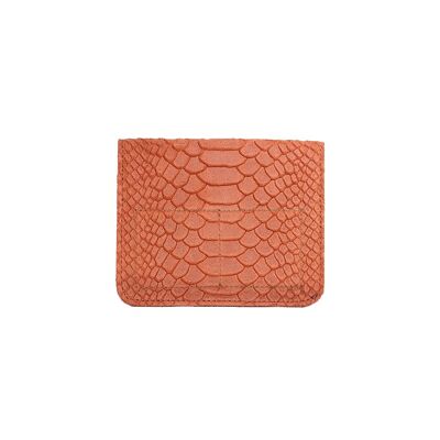 ALDO - Terracotta suede leather wallet