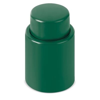 STOPPER FOR WINE BOTTLE WITH VACUUM PUMP GREEN