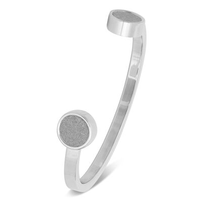 Astra - Polished bangle 2 - palladium