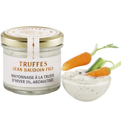 Winter truffle mayonnaise 3%, flavored