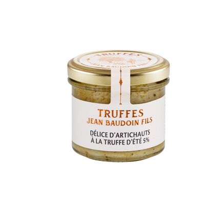 Artichoke delight with summer truffle 5%