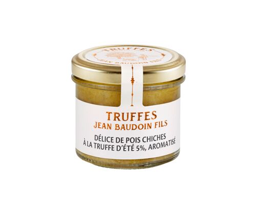 Délice de pois chiches à la truffe d'été 5%, aromatisé