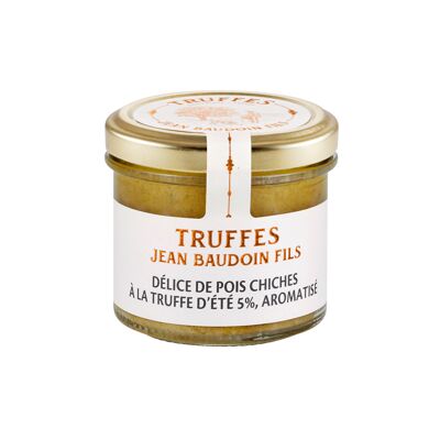 Chickpea delight with summer truffle 5%, flavored