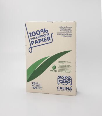 CALIMA NATURAL - PALETTE A4 KOPIERPAPIER NATUR 48 Schachteln (5 Packungen pro Schachtel) -insgesamt 240 x 500 Blattpackungen- 3