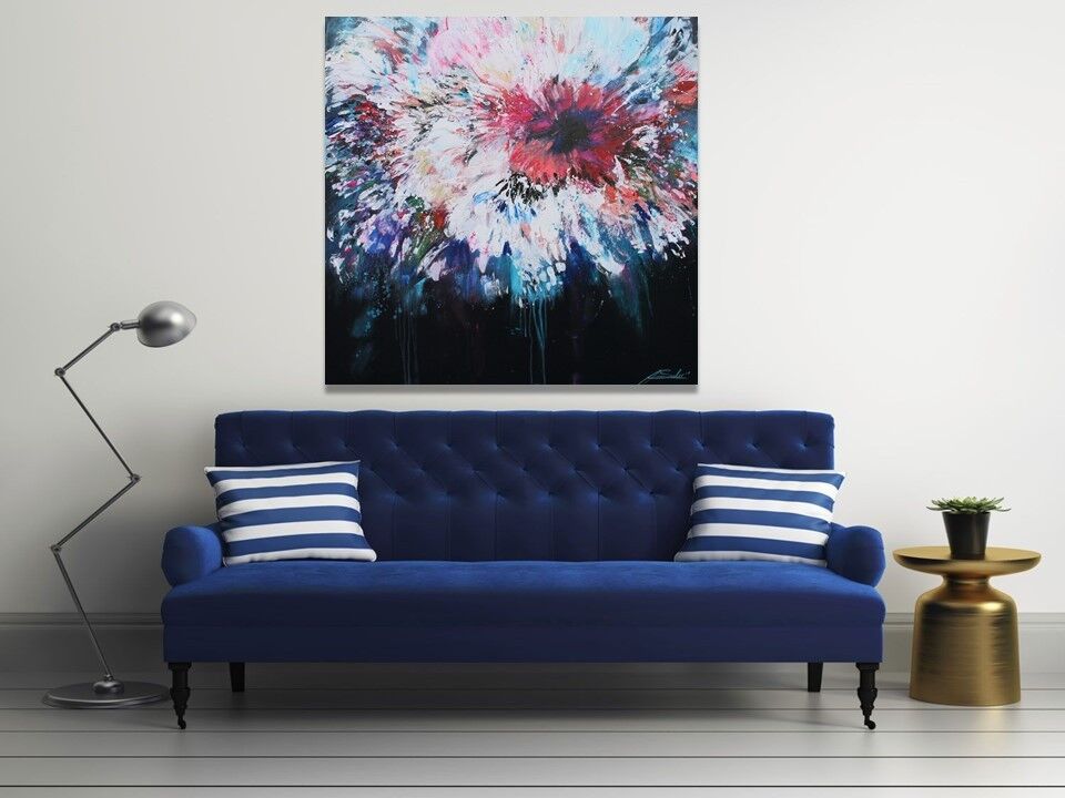 Immagine dipinta a mano di esplosione