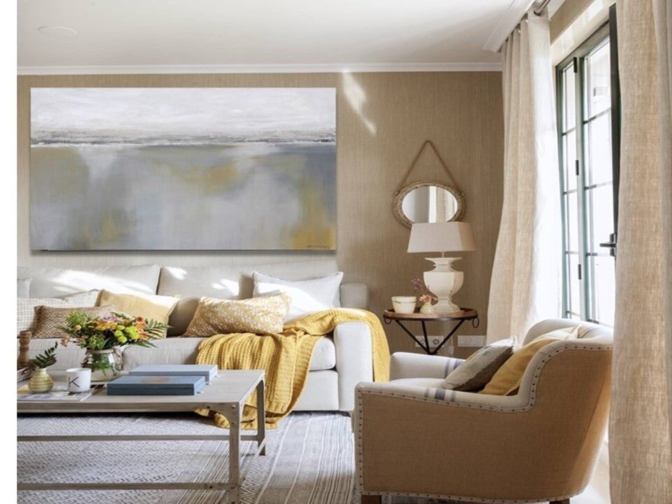 Dipinto a mano al crepuscolo