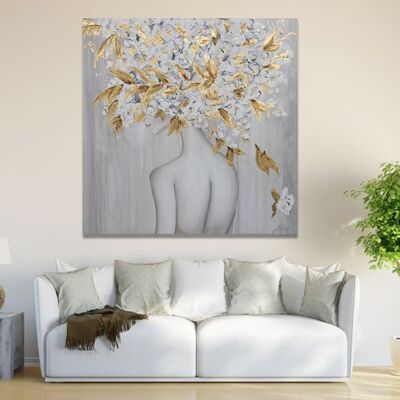 Hand-painted painting Woman Tree 10