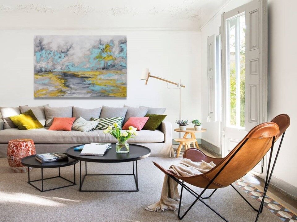 Quadro dipinto a mano Moorea Beach