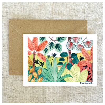 Stationery Postcard A6 - Tropical Atmosphere