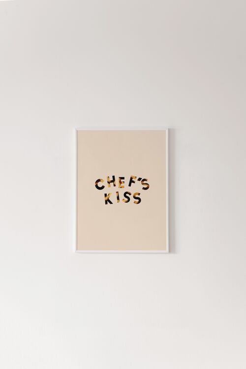 Chef's Kiss Print - A4 [21.0 x 29.7cm]