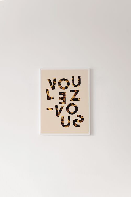 Voulez Vous Print - A4 [21.0 x 29.7cm]