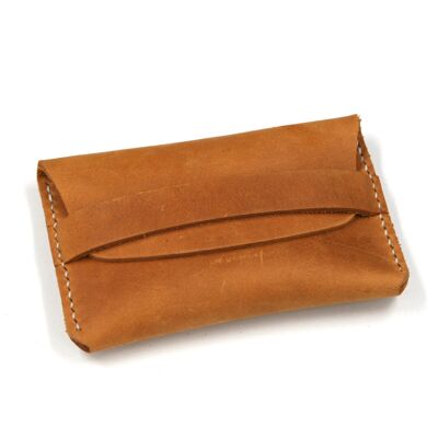 Business card case leather card case RUGGED - JEREZ