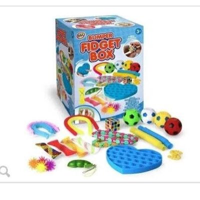 BUMPER FIDGET BOX (24 PIECE)