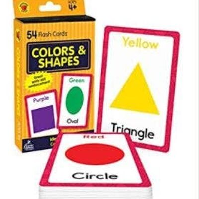 Colors and Shapes Flash Cards