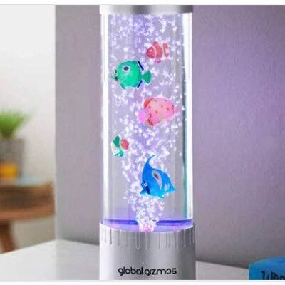 Colour Changing Bubble Fish Lamp