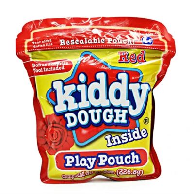 Kiddy Dough Play Pouch 8oz Yellow